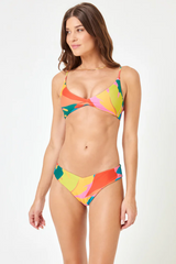 Printed Ella Bikini Bottom - Copacabana