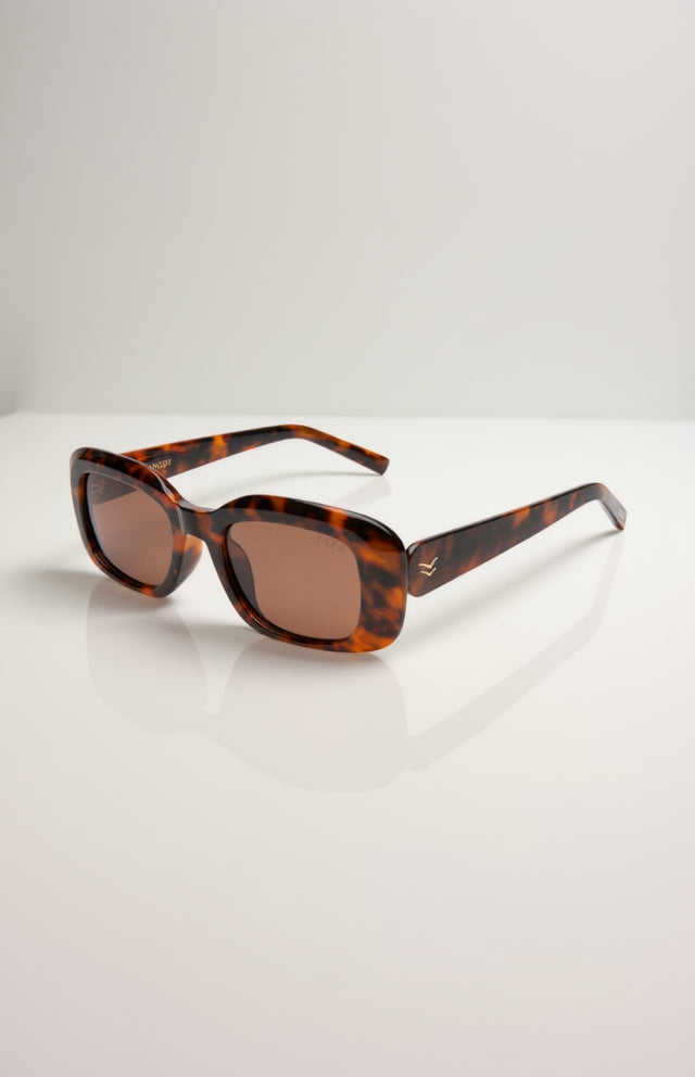 I-SEA Margot in Tort/Brown with Polarized Lens - Side View | BikiniBird