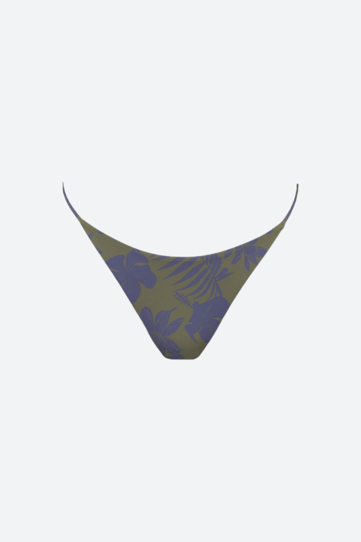 MAI Underwear String Bottom in Olive Oasis