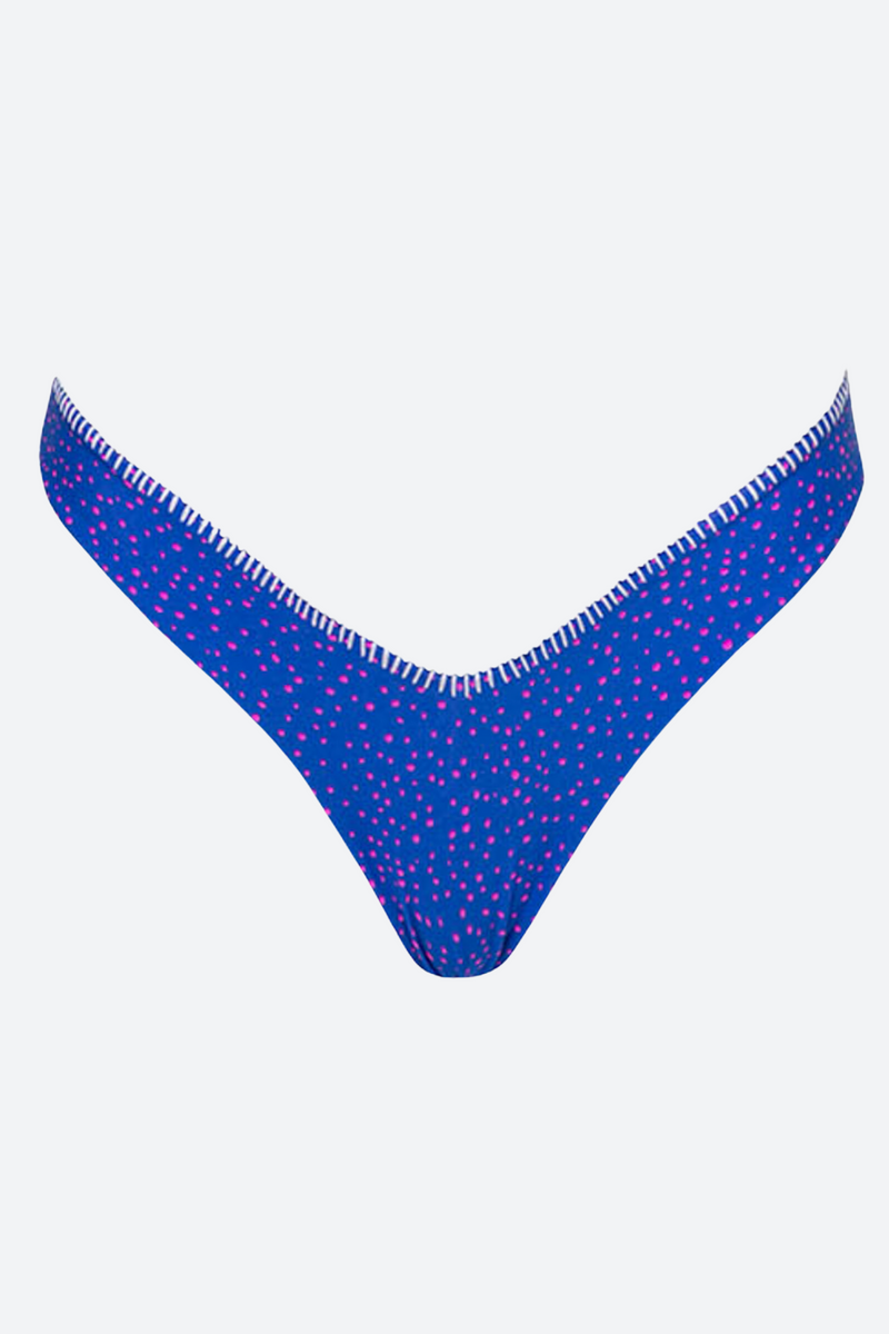 Maaji Coral Bliss Valerya Bikini Bottom in Blue