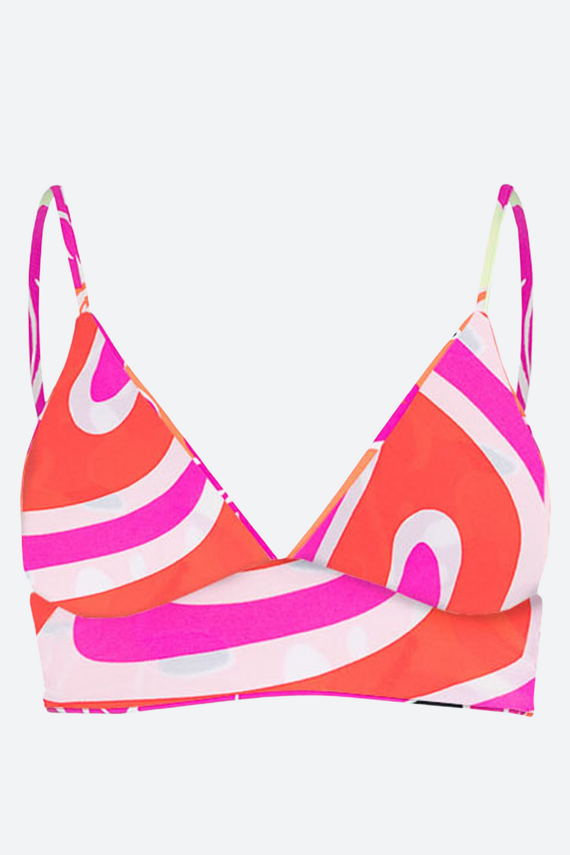 Maaji Jungle Reef Copilot Bikini Top in Pink