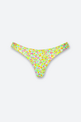 Kulani Kinis Minimal Full Coverage Bikini Bottom in Wild Flower