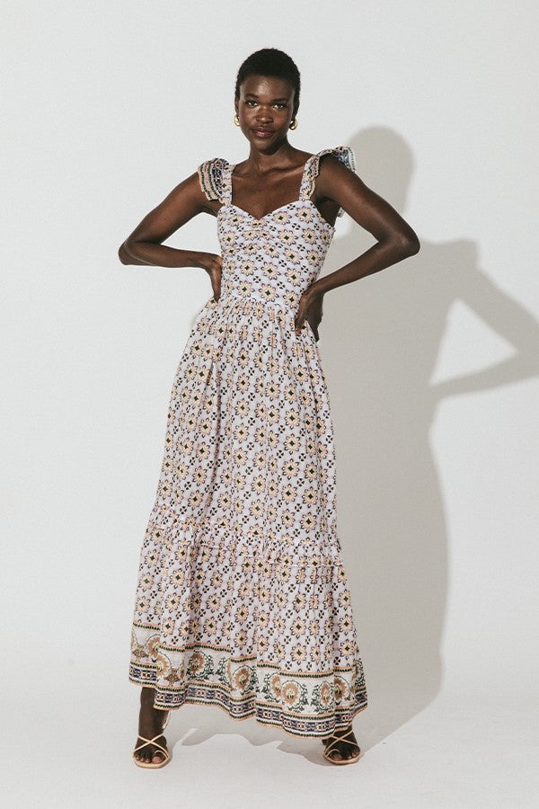 Cleobella Nica Maxi Dress in Marrakesh Print