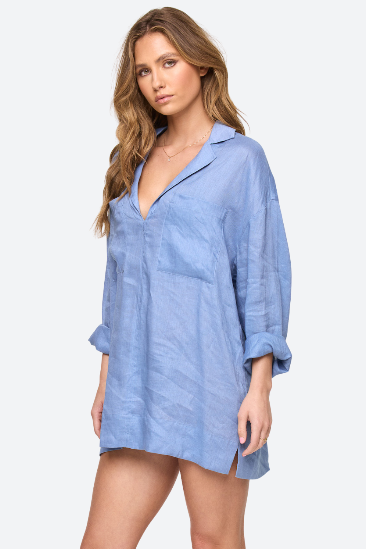 L*Space Oasis Tunic in Chambray