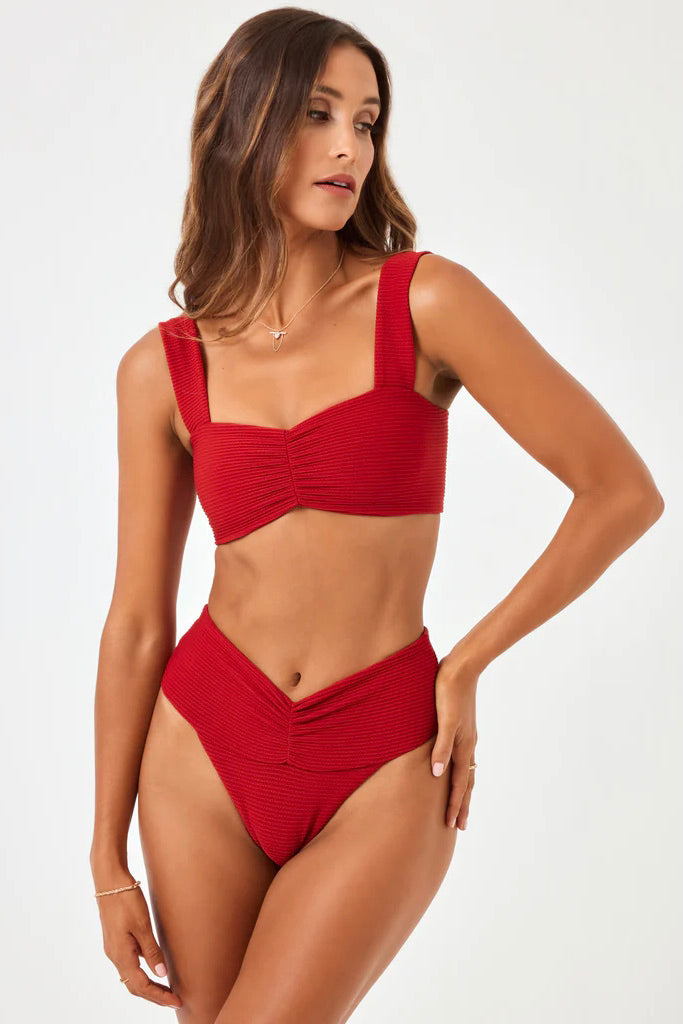 L*Space Bardot Bottom Classic in Redwood