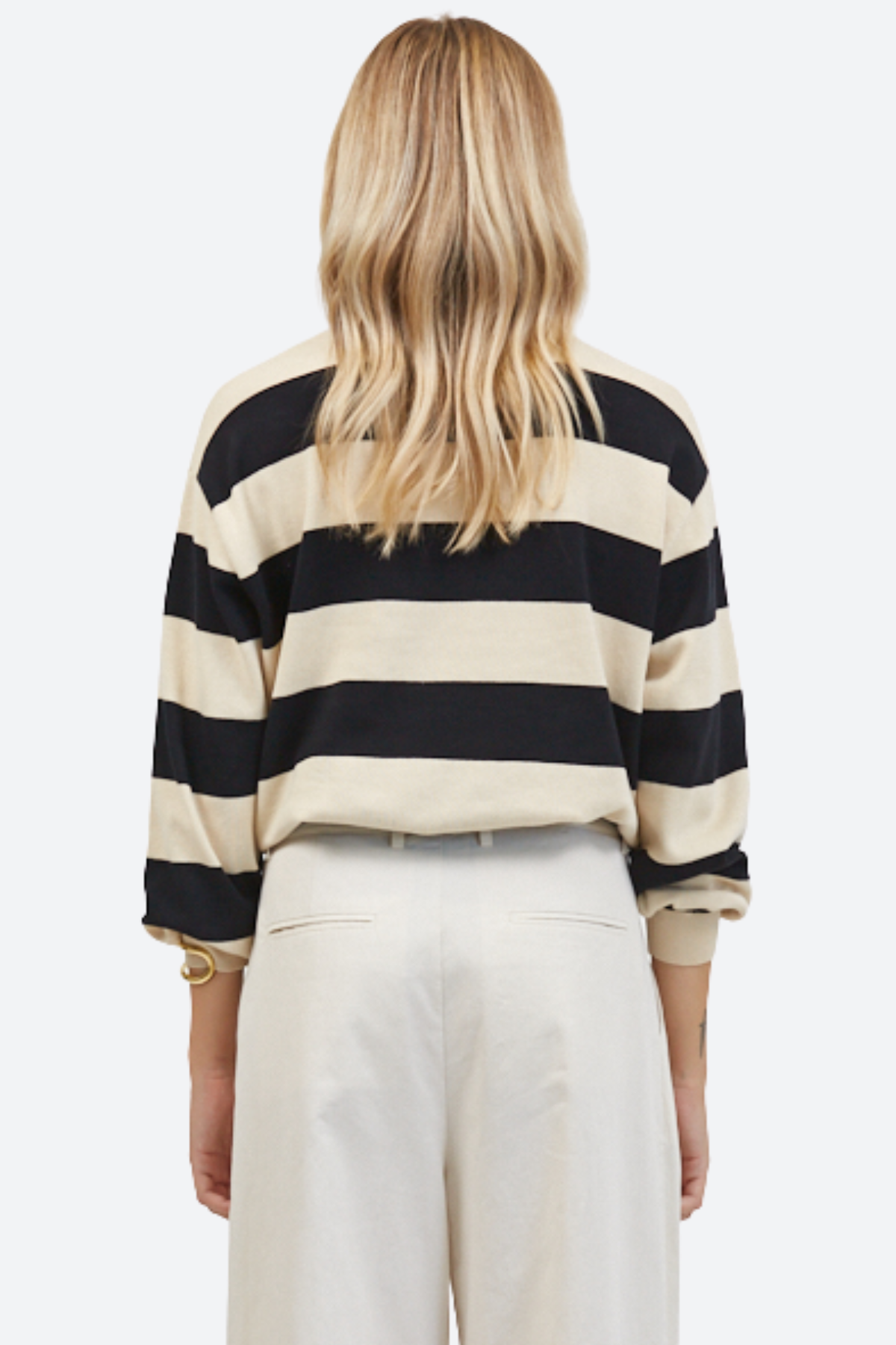 A. Ren Francine Striped Sweater