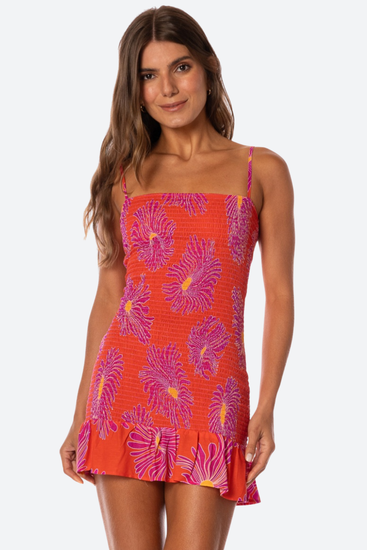 Maaji Zephyra Short Dress in Water Blossom