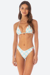 Maaji Splendour Bikini Bottom in Lt/Pastel Blue