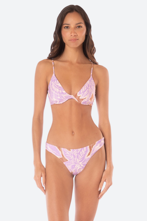 Maaji Wisteria Bloom Sublimity Bikini Bottom in Lt/Pastel Purple