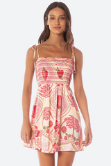 Maaji Astra Dress in Lt/Pastel Red