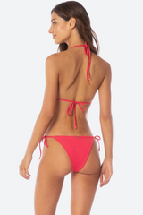 Maaji Balmy Bikini Top in Red
