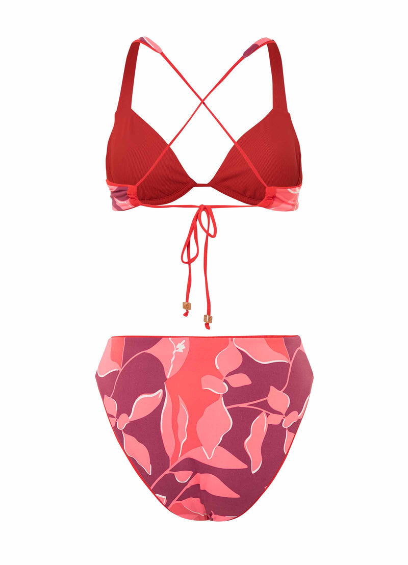Maaji Scarlet Red Sully Bikini Bottom
