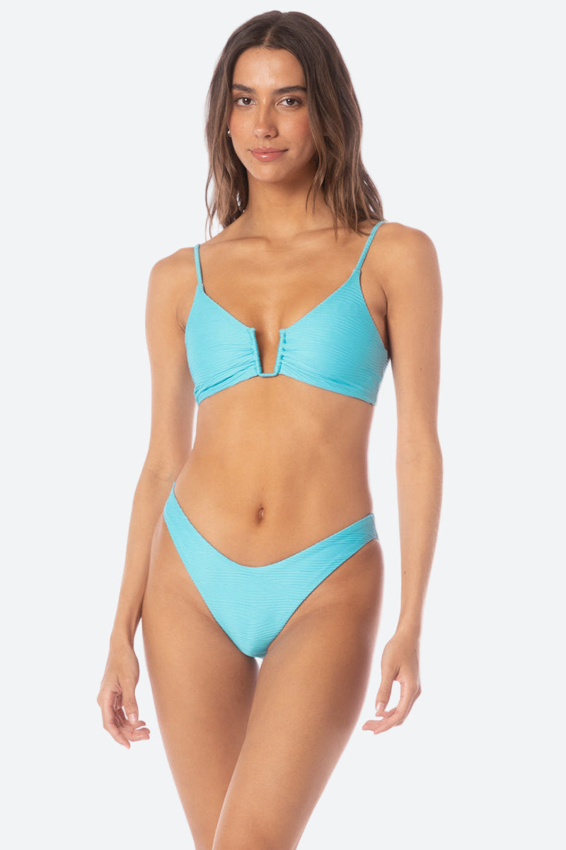 Maaji Sea Blue Bia U Wire Bikini Top