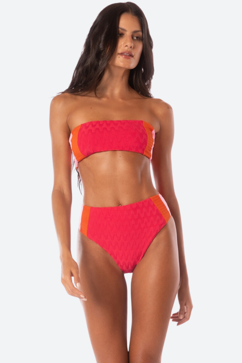 Maaji Wanderer Bikini Bottom in Apple Red