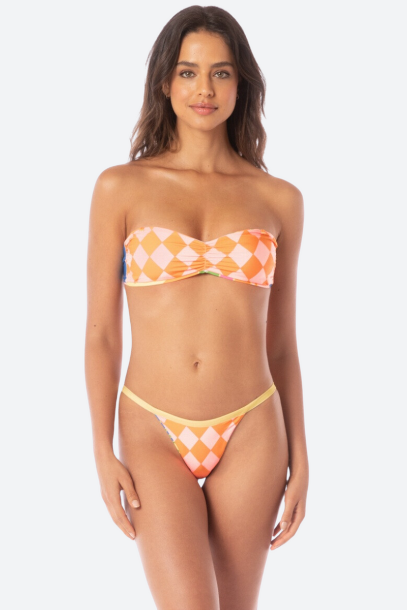 Maaji Famed Bikini Top in Open Pink