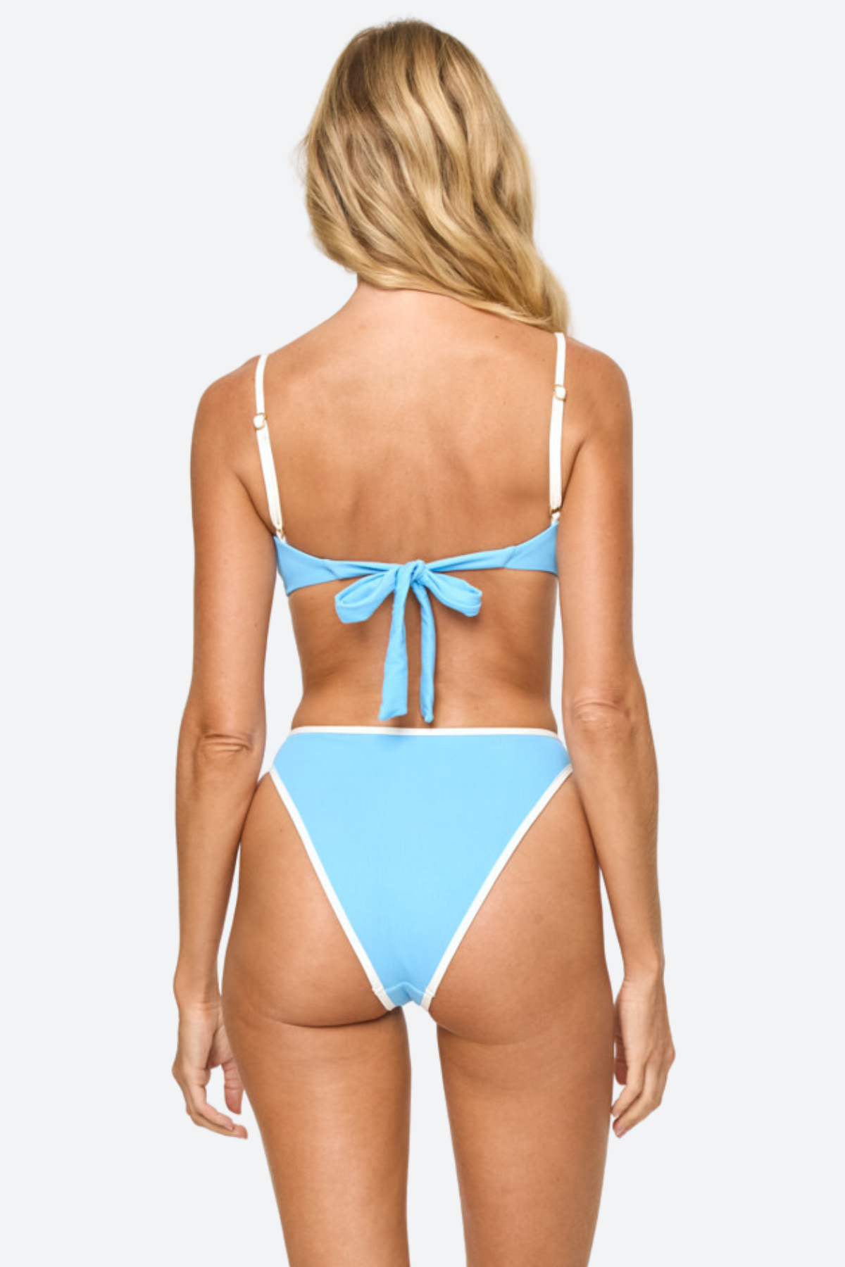 L*Space Nora Bottom Bitsy in Seaspray/Cream