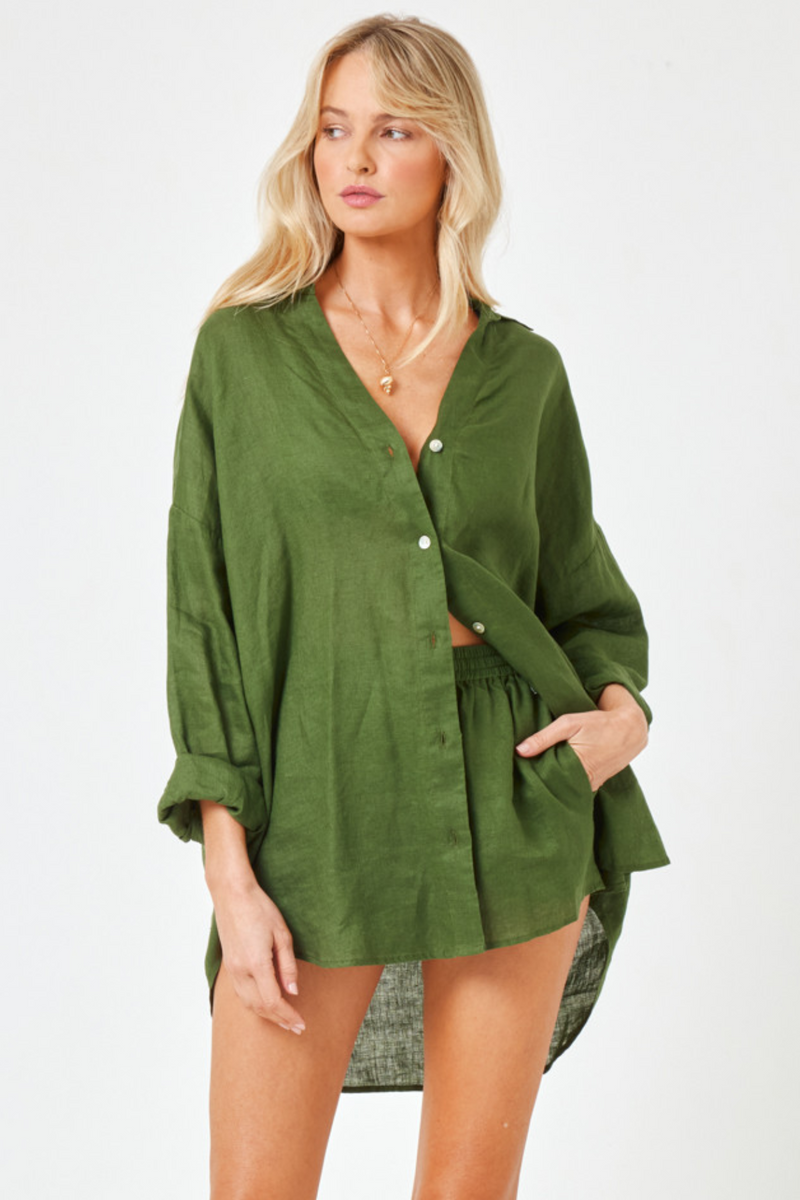 L*Space Rio Tunic in Jungle