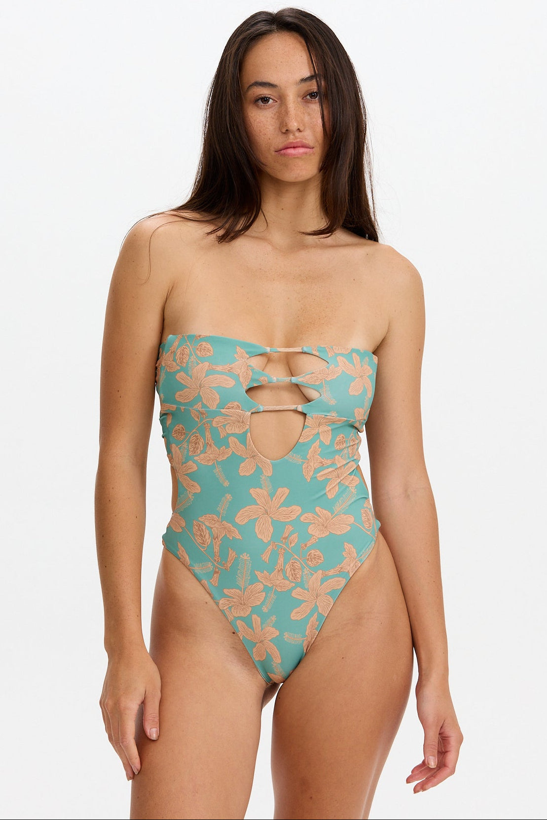 Benoa Swim India One Piece in Tropics