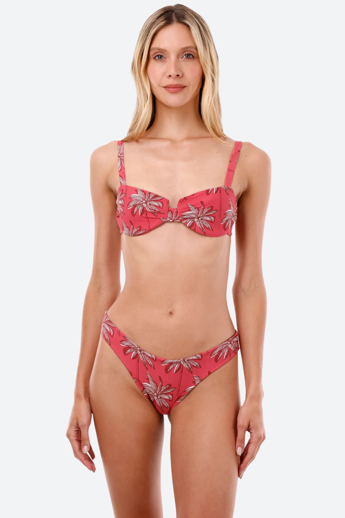Malai Coral Top in Tropical Wine