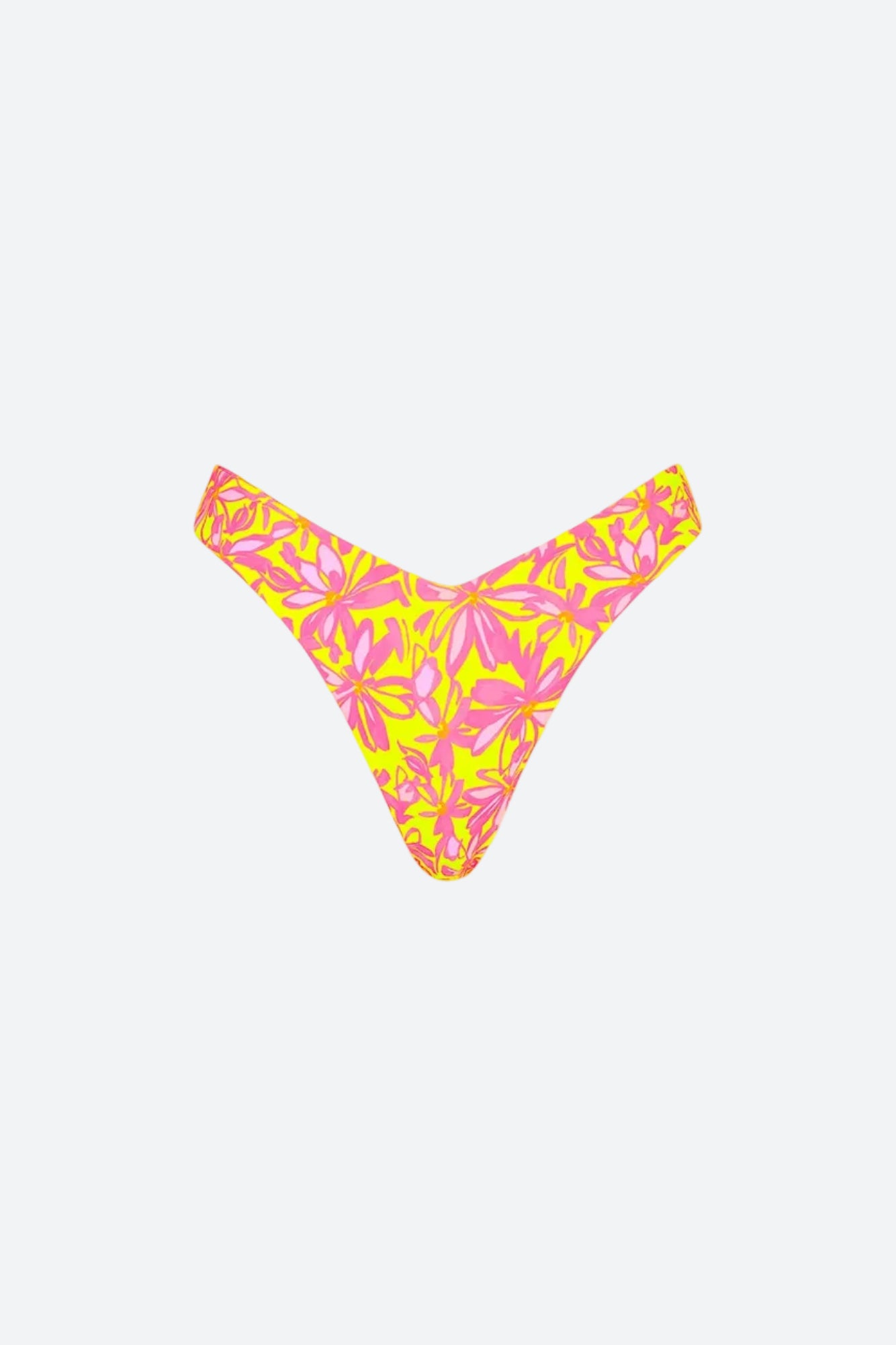 Kulani Kinis Y Cheeky Bikini Bottom in Sherbert Skies