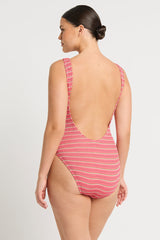 Bound by Bond-Eye Mara One Piece in Watermelon Stripe