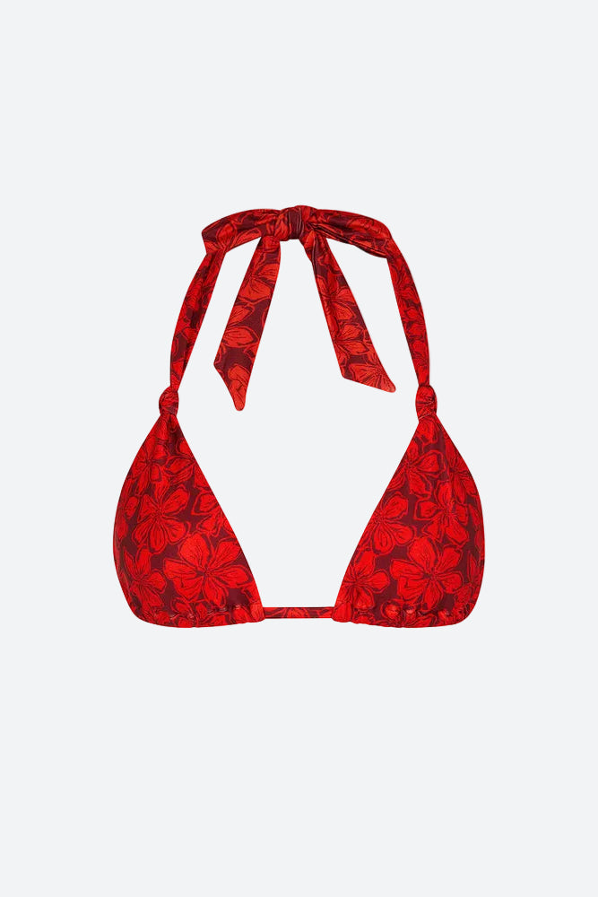 Kulani Kinis Soft Knot Halter Bikini Top