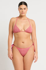 Bound by Bond-Eye Luana Triangle in Watermelon Stripe