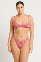 Bound by Bond-Eye Sign Brief in Watermelon Stripe
