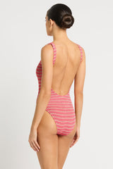 Bound by Bond-Eye Mara One Piece in Watermelon Stripe