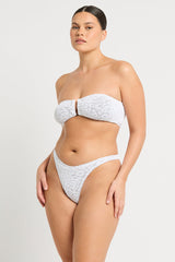 Bound by Bond-Eye Scene Brief in Optic White Leopard