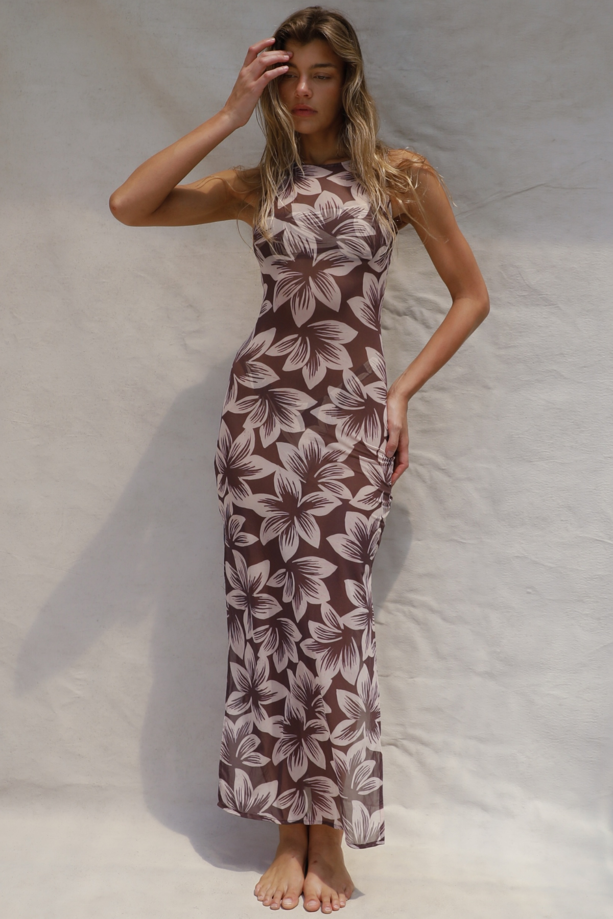Stone Fox Konda Dress in Cocoa Bloom