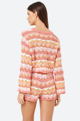 L*Space Sun Ray Sweater in Bahama Bound Stripe