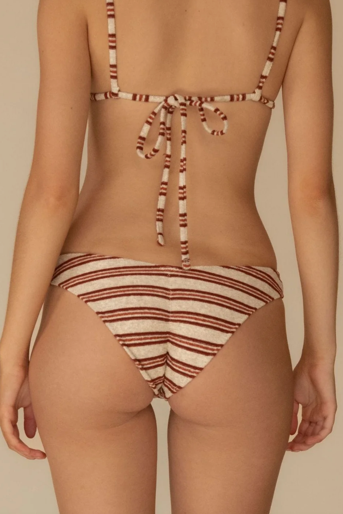 Montce Joan Stripe Lulu (Zig-Zag Stitch) Bikini Bottom, additional view | Bikinibird