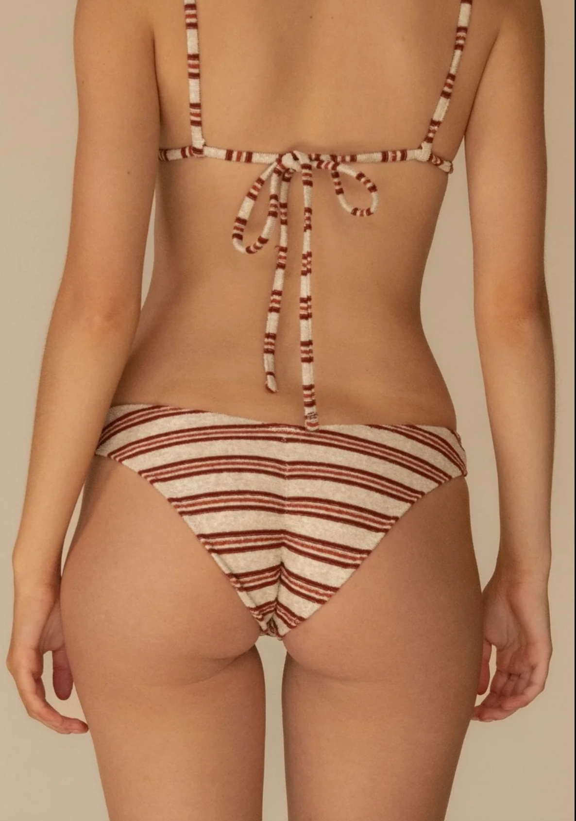 Montce Joan Stripe Lulu (Zig-Zag Stitch) Bikini Bottom