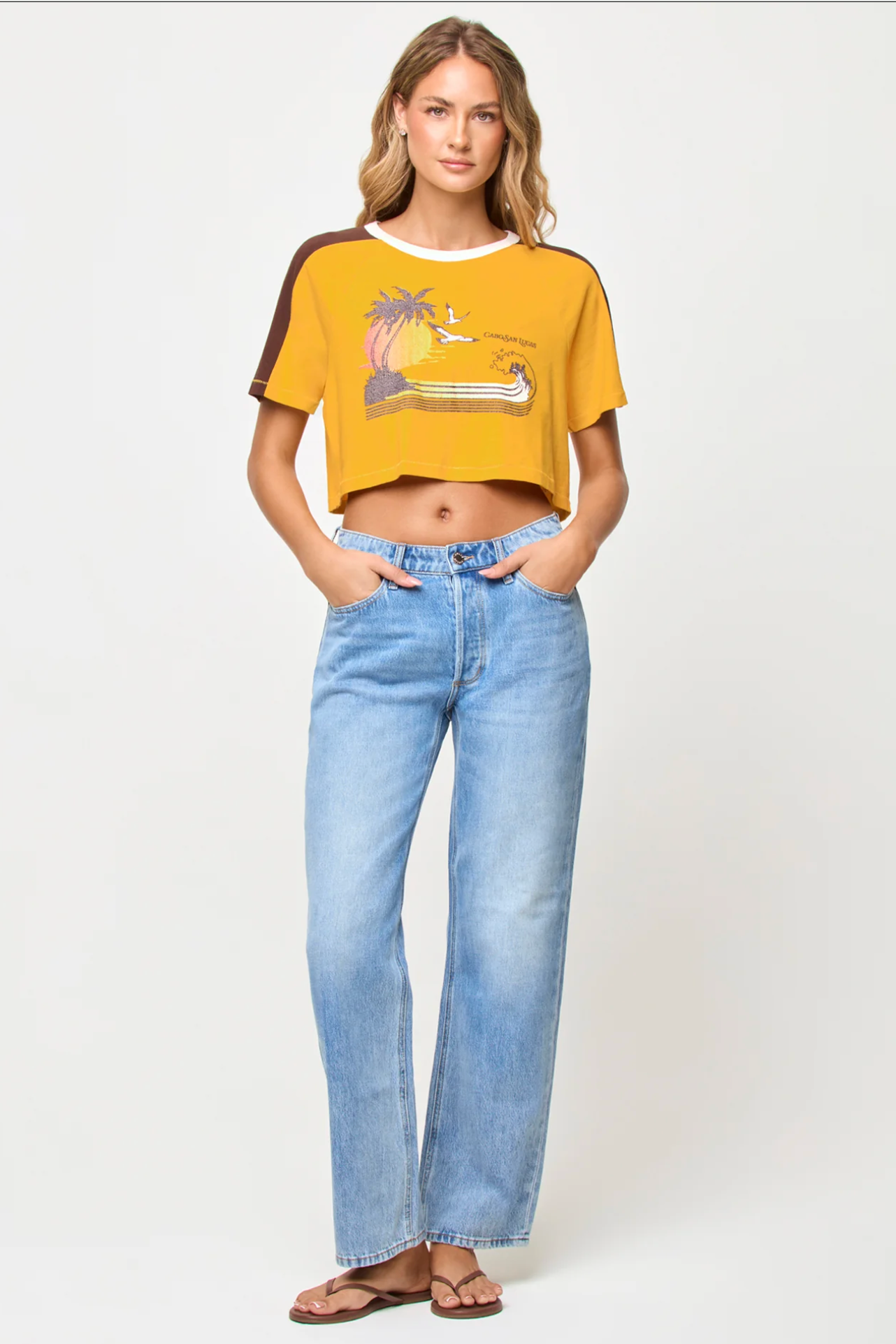 L*Space Costa Crop Top