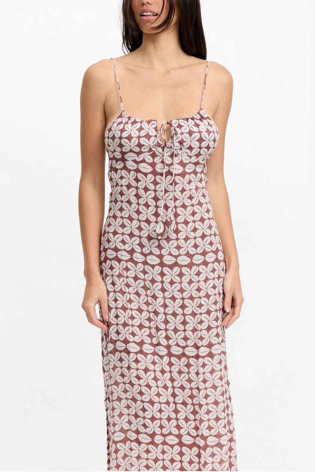 Benoa Swim Leilani Maxi Dress in Cowrie Basket