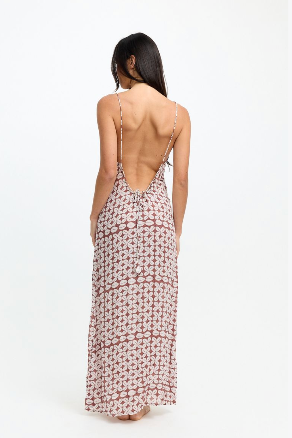Benoa Swim Kahea Dress in Cowrie Basket