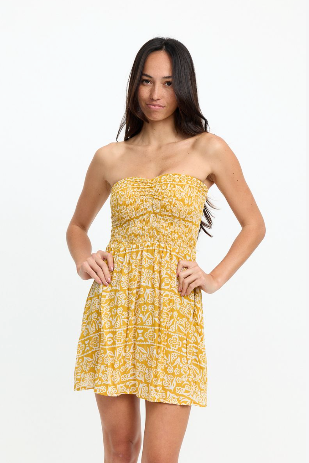 Benoa Swim Caitie Dress in Goldie