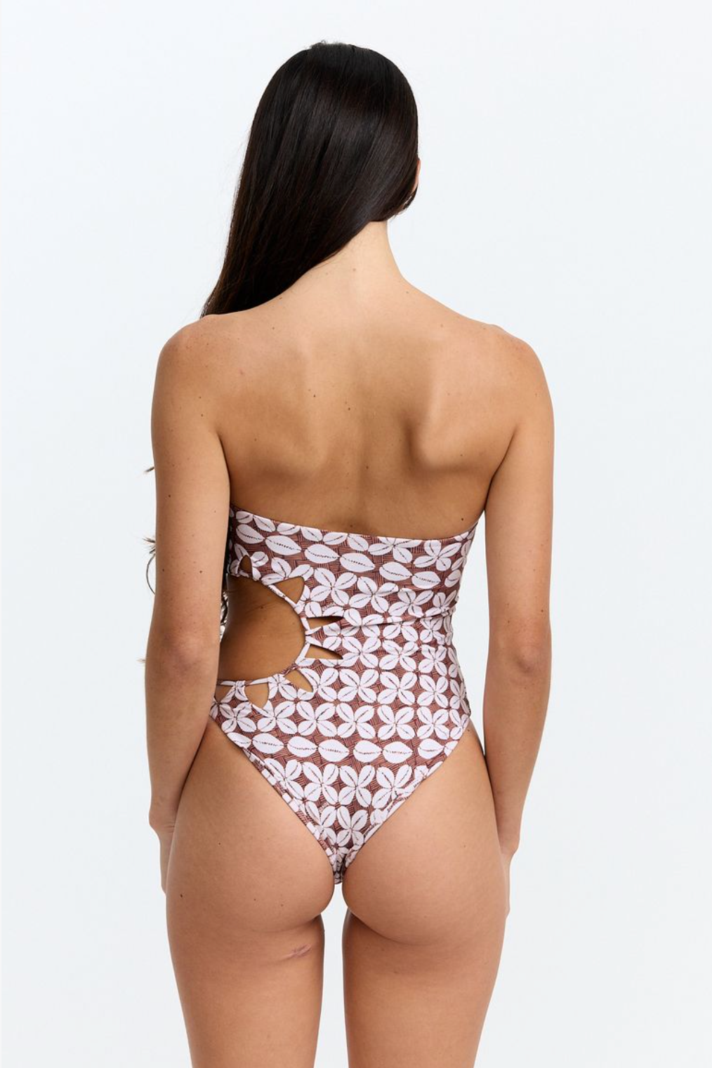 Benoa Swim Sunny One Piece in Cowrie Basket