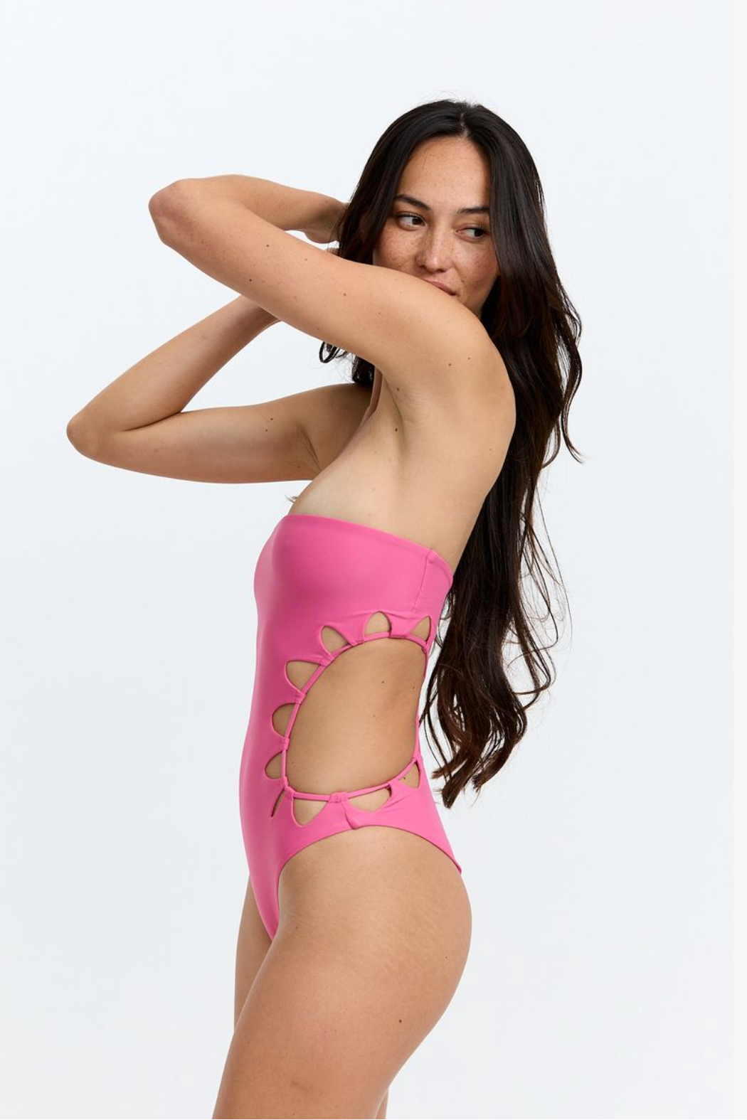 Benoa Swim Sunny One Piece in Guava