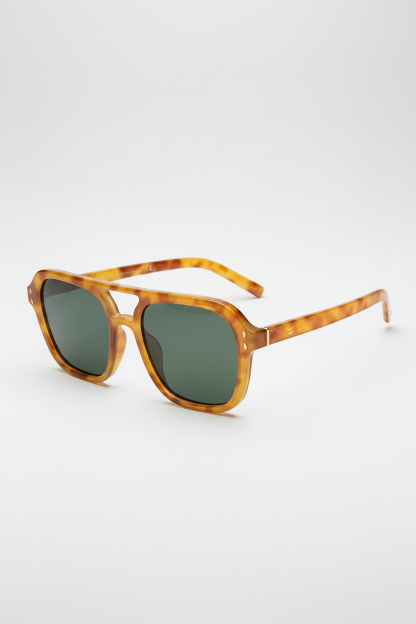 I-SEA Monaco Honey Tort / Green Polarized Lens