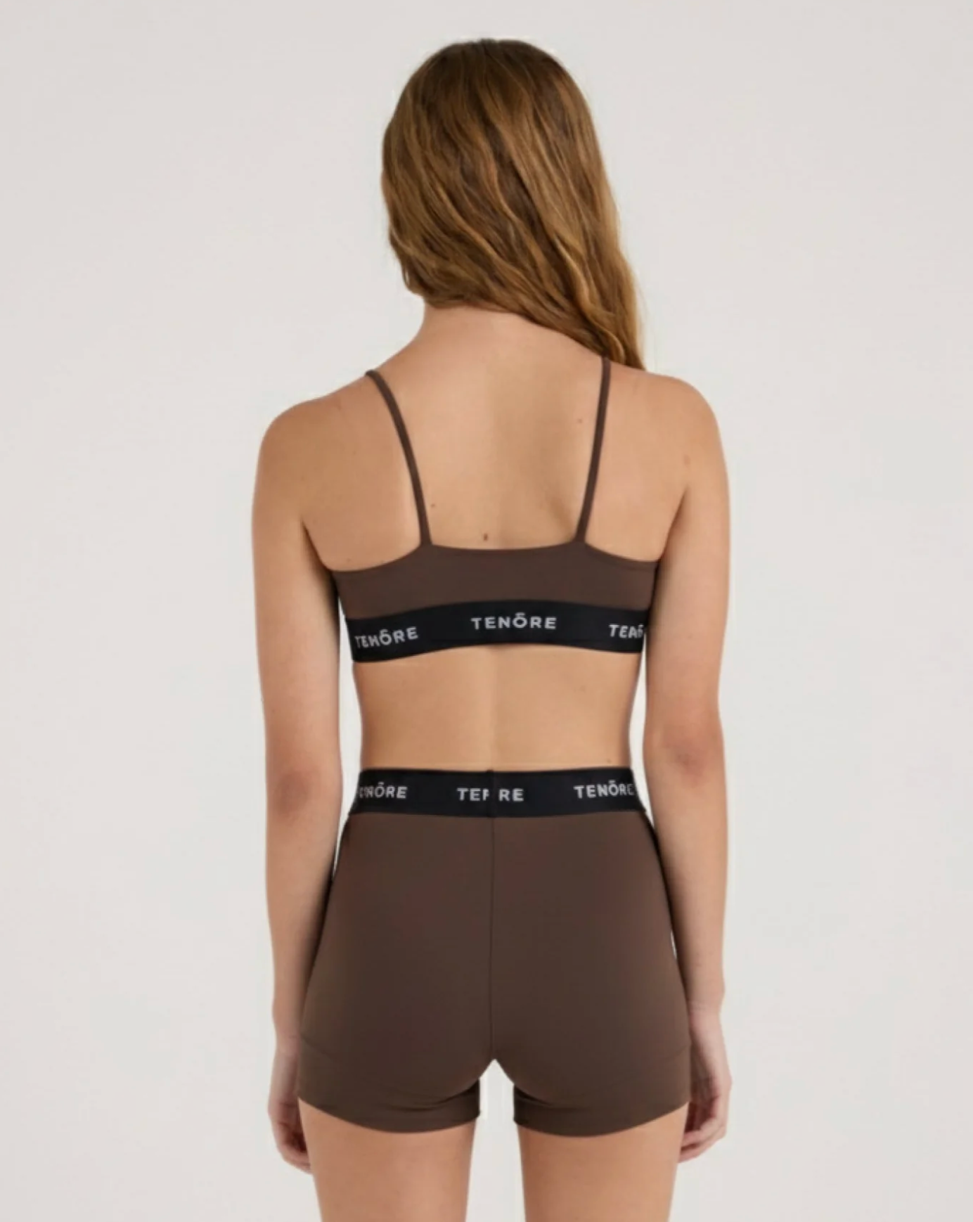 Tenore Logo Bralette in Bark