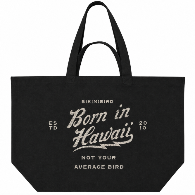 Bikinibird Shopping Bag 2.0 in Black