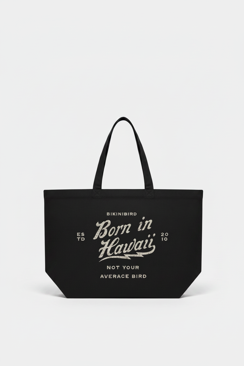 Bikinibird Shopping Bag 2.0 in Black