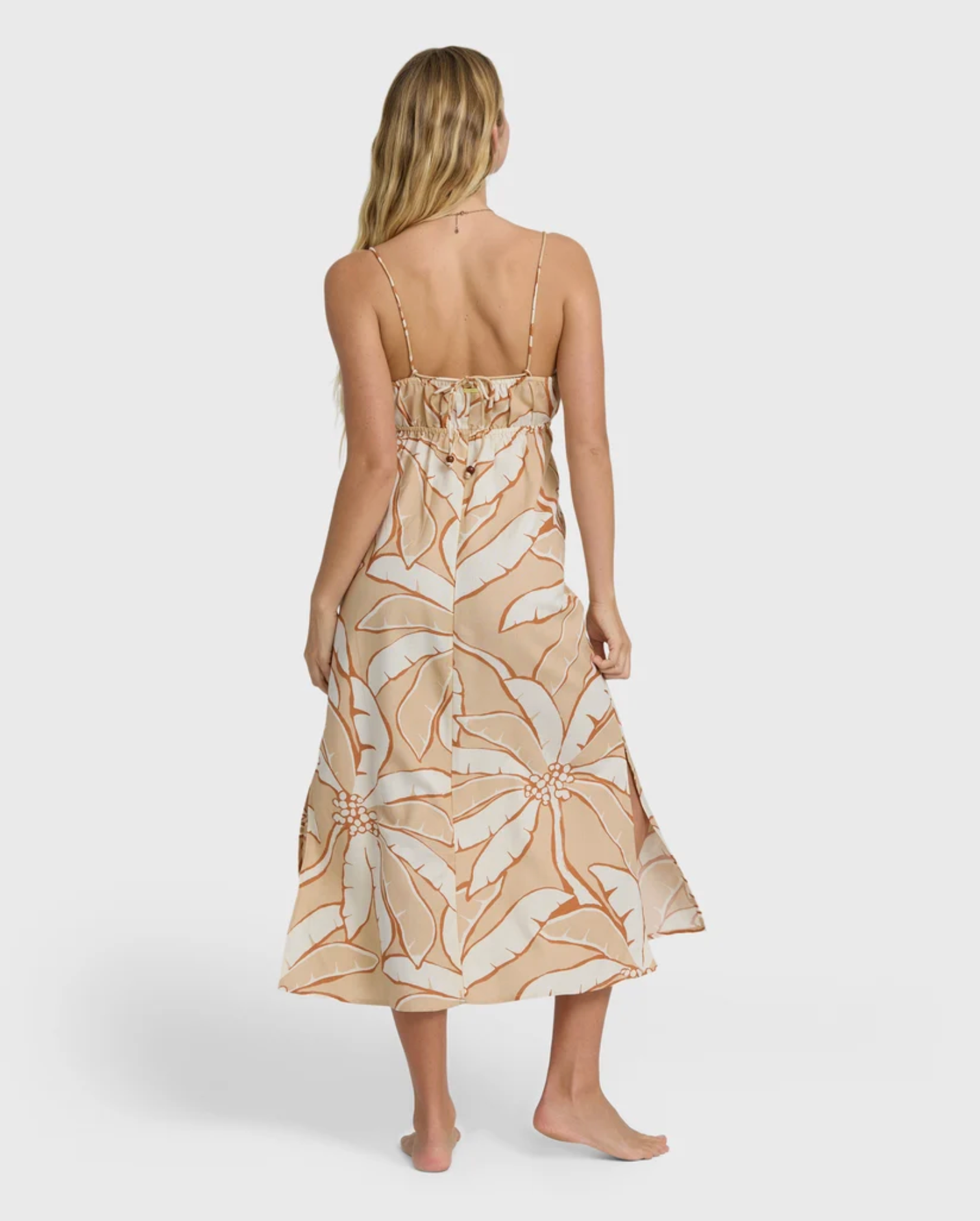 Billabong Tropic Breeze Maxi Dress in Stone