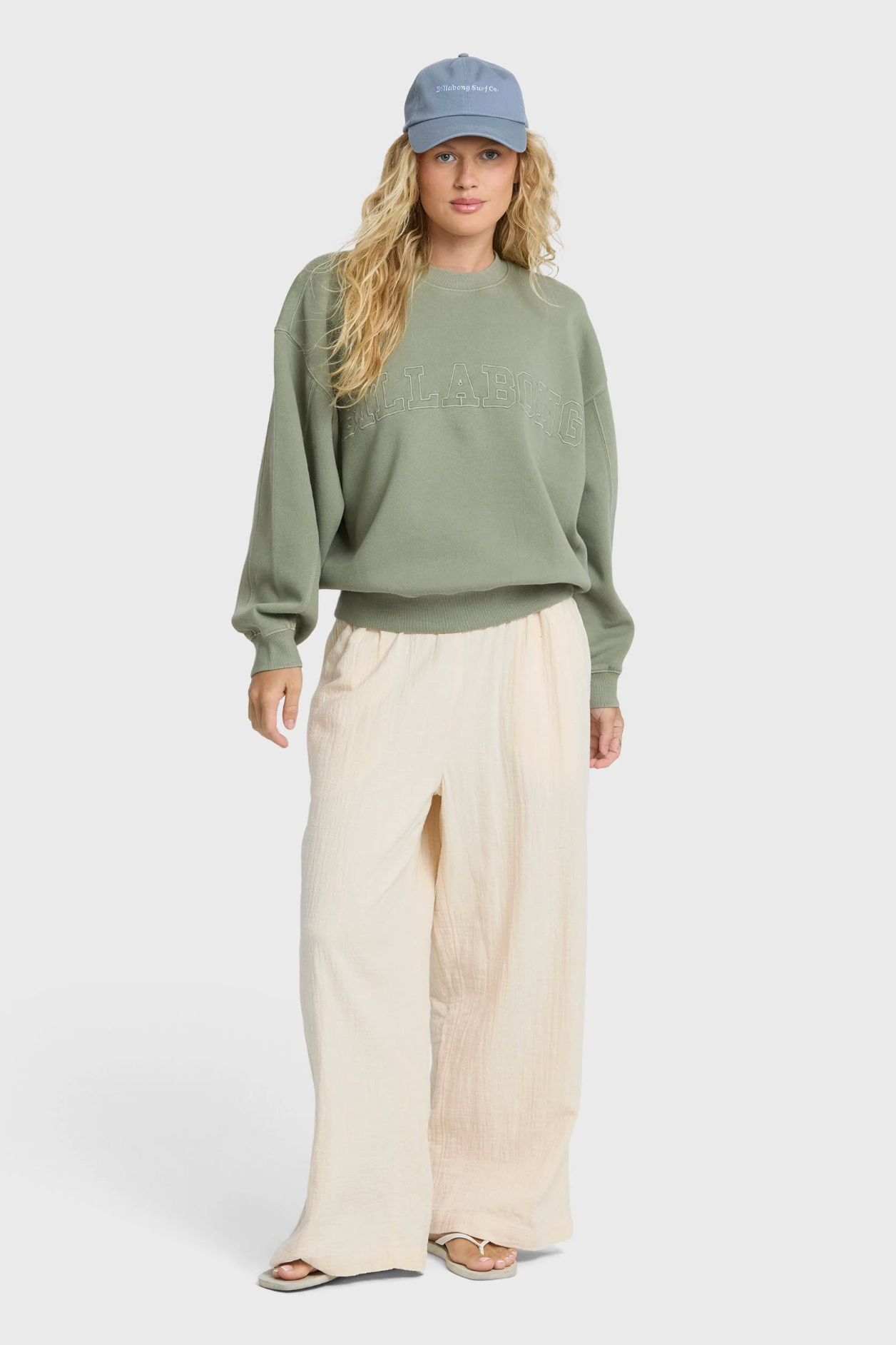 Billabong Follow Me Pants in Dove