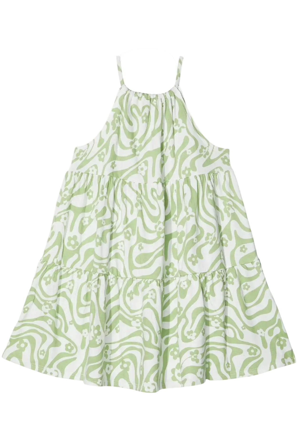 Billabong Girls To The Beach Dress in Willow