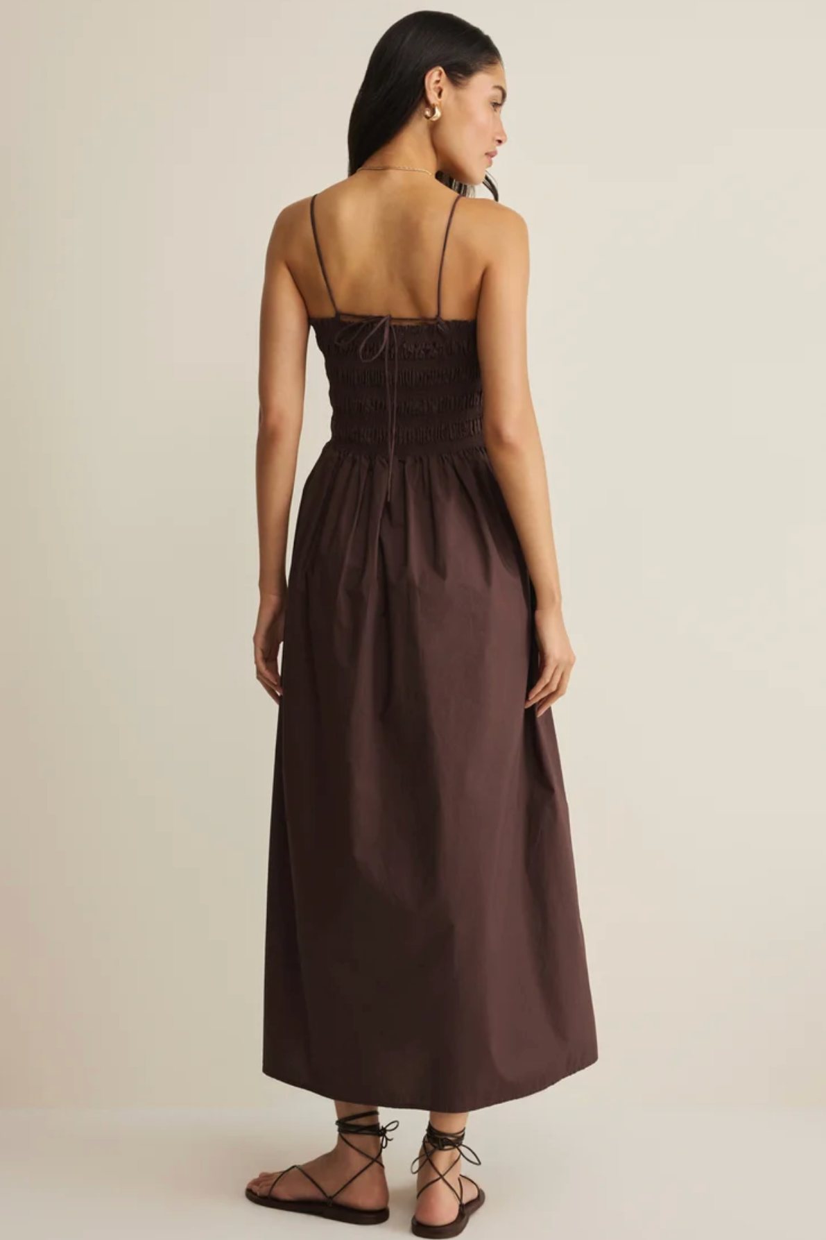 Z Supply Cornelia Poplin Maxi Dress
