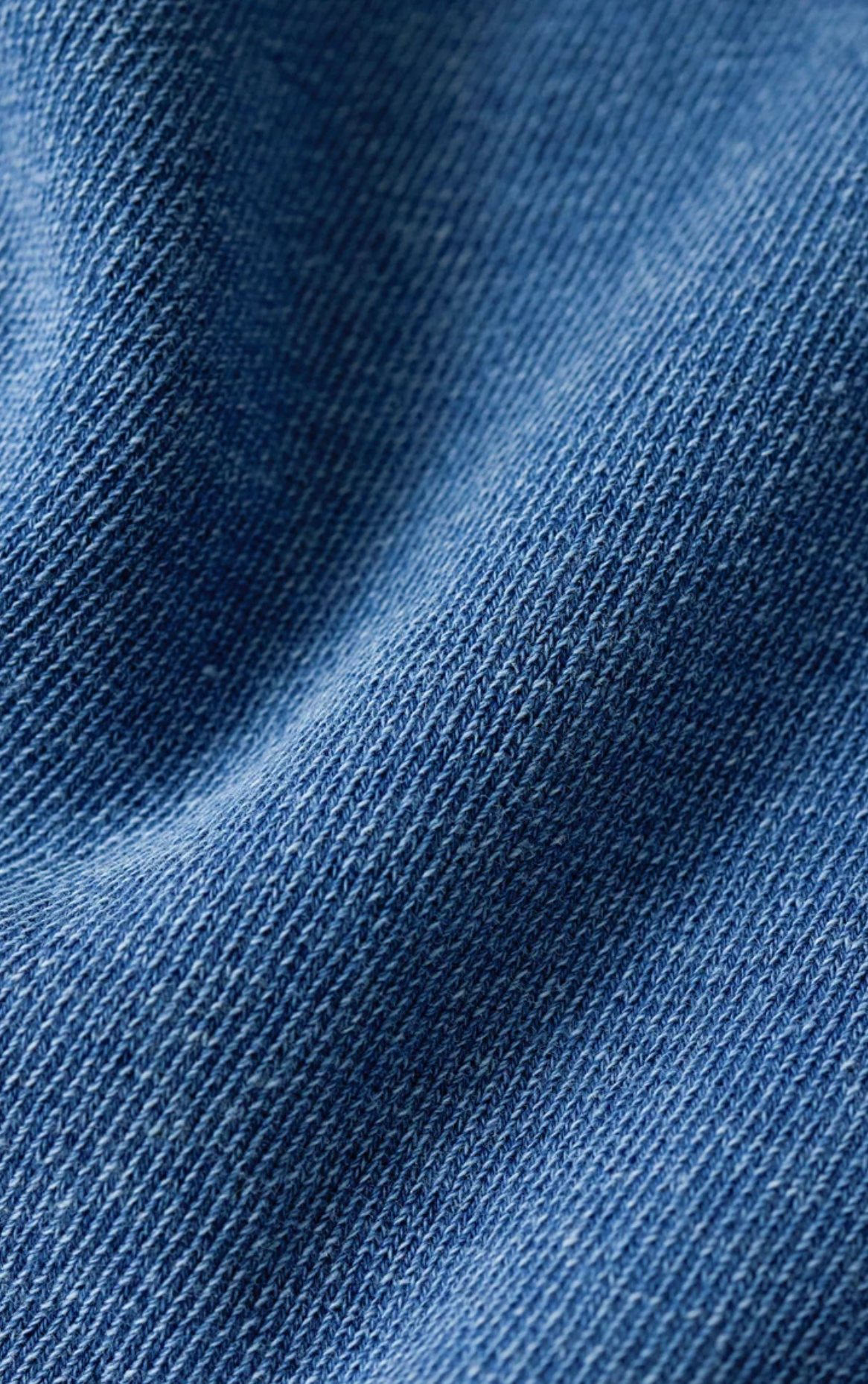 Z Supply Curran Knit Denim Sweatshirt