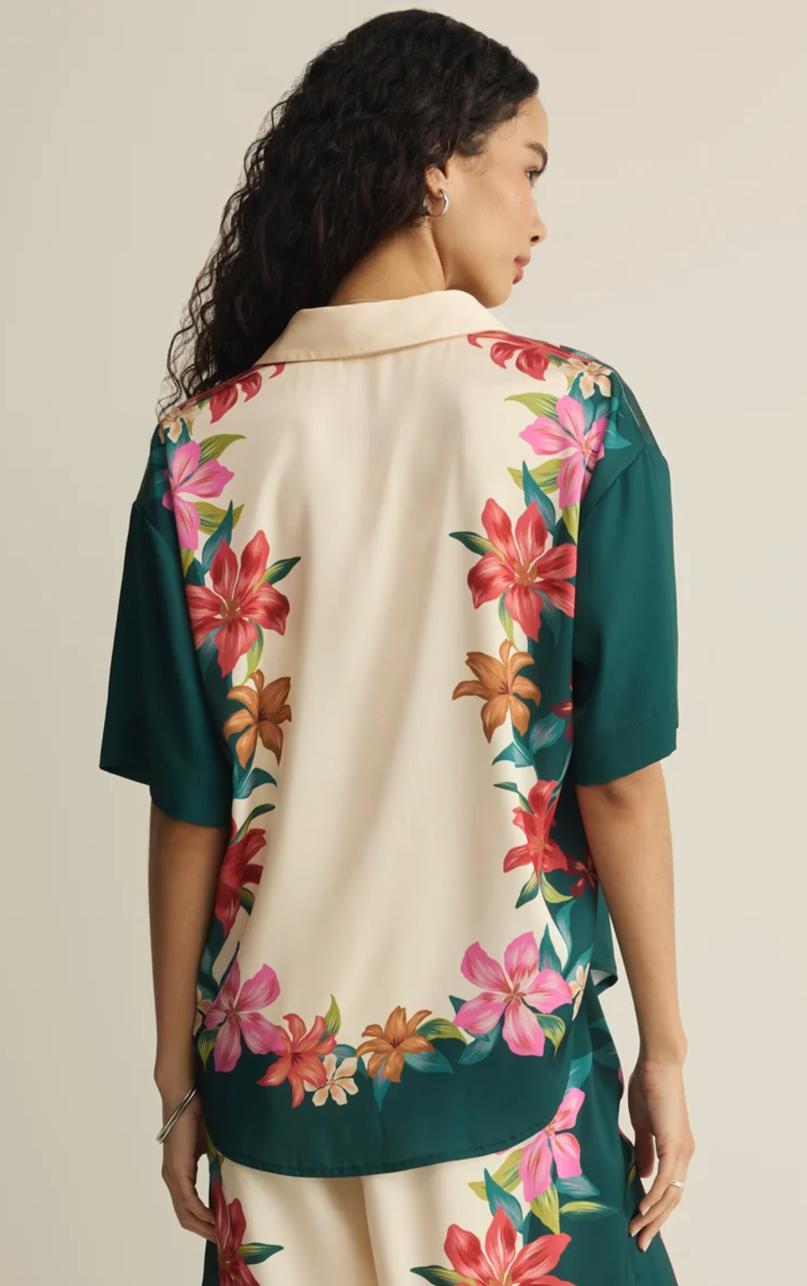 Z Supply Lani Kiwi Button Up in Multi